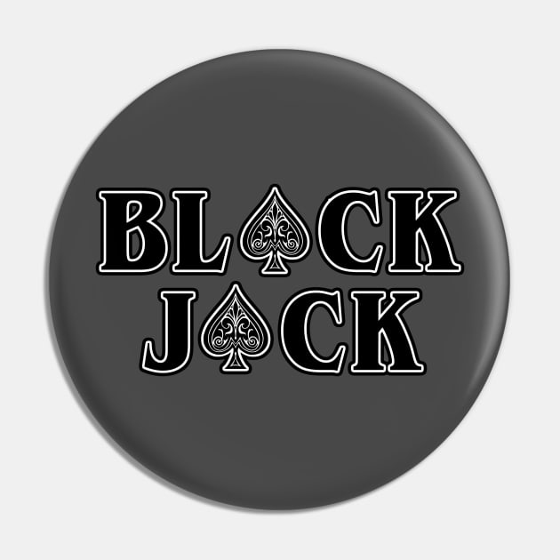 Black Jack Ace Pin by CANJ72