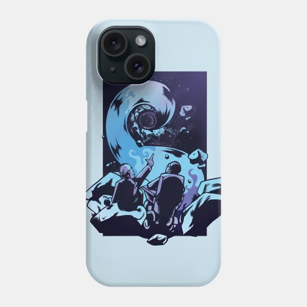 Blackhole Design Phone Case by LR_Collections