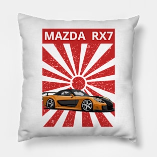 mazda rx7 Pillow