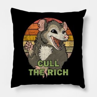 Cull the Rich Pillow