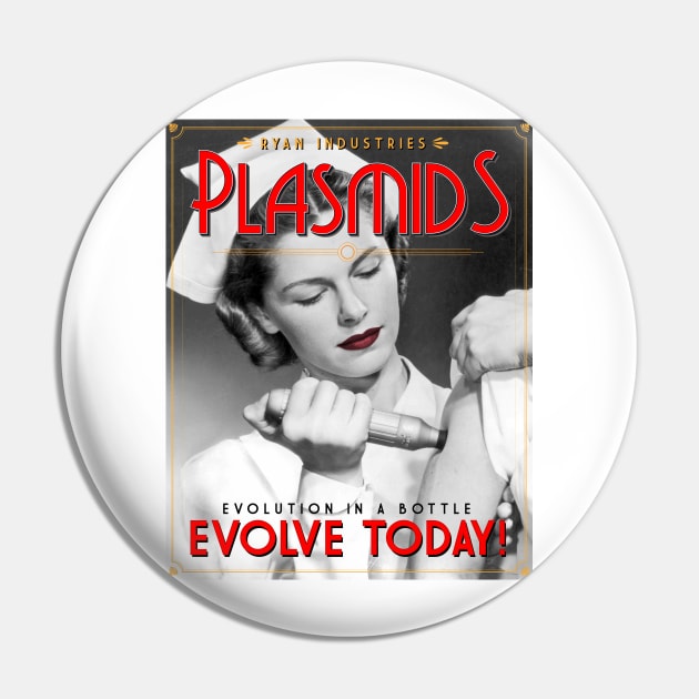 Plasmid Poster Pin by Woah_Jonny