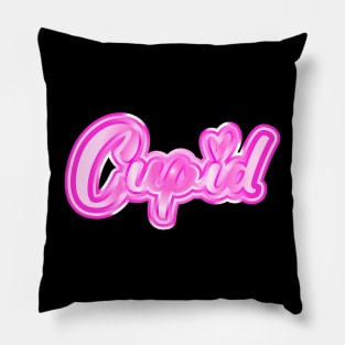 Pink Chrome Cupid Pillow