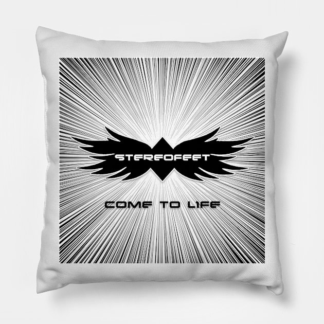 Stereofeet Merchandise Pillow by Stereofeet