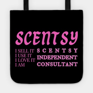 i sell it, i use it, i love it, i am scentsy independent consultant, Scentsy Independent Tote