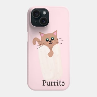 Purrito Phone Case