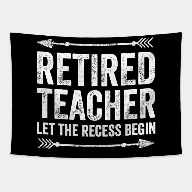 Retired teacher let the recess begin Tapestry by captainmood