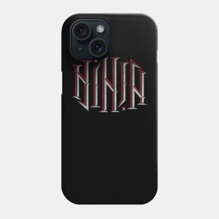 Ninja ambigram Phone Case