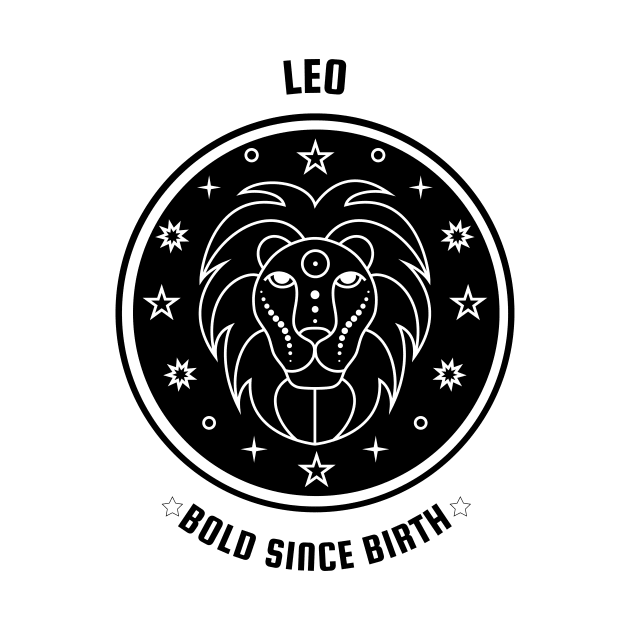 Leo ♌🦁 Bold Since Birth Zodiac Sign Astrological Sign Horoscope by Bro Aesthetics