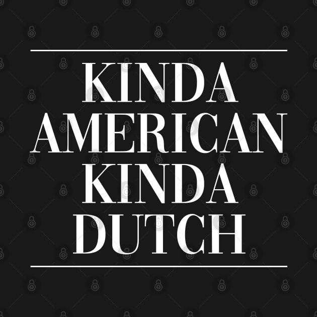 Dutch american new citizen . Perfect present for mother dad friend him or her by SerenityByAlex