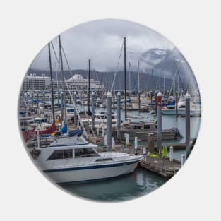 Alaska. Seward. Port. Pin