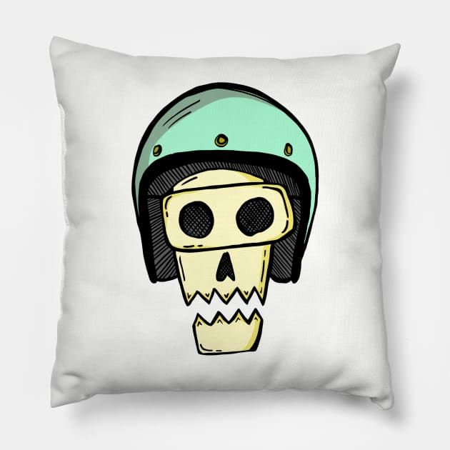 Custom 500 Skull Pillow by Kyle O'Briant