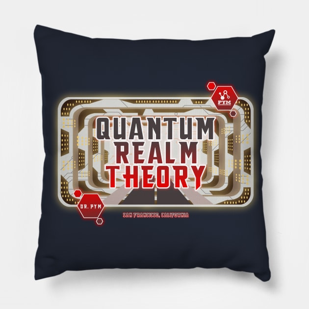 Quantum Realm Theory Lecture Series Pillow by DeepDiveThreads