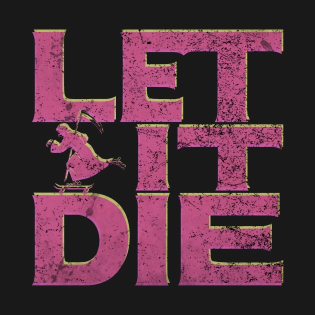 LET IT DIE LOGO 3-D (Pink) by TheReverie