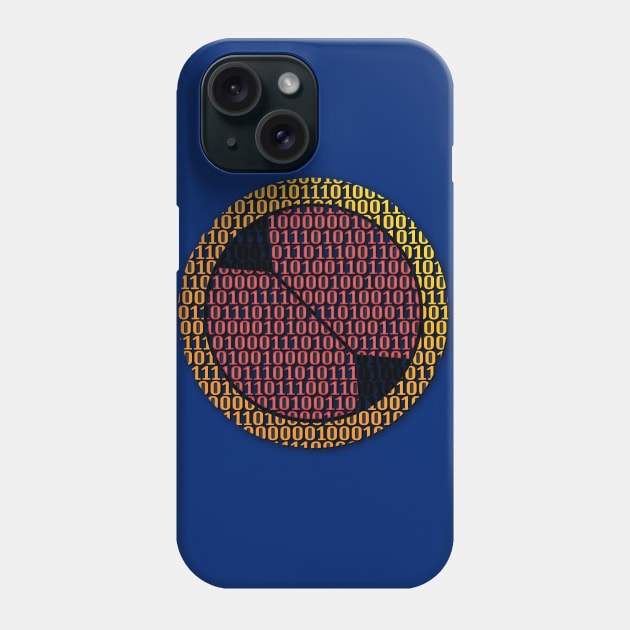 Megaman EXE Battle Network Binary Design Phone Case by Mr RAAAB (Daijoubu Designs)