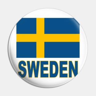The Pride of Sweden - Swedish Flag Design Pin