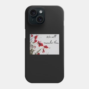 ANZAC Day Rememberance Phone Case