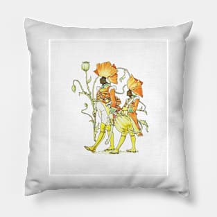 The Flower Parade Pillow