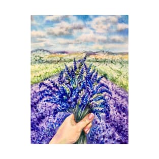 Lavender field T-Shirt