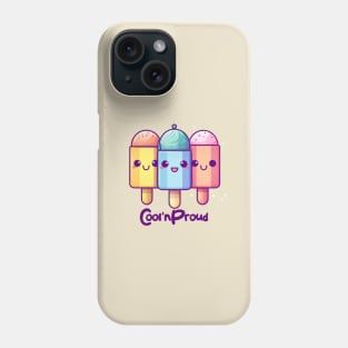 Kawaii Colorful Popsicles Phone Case