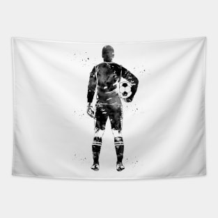 Soccer Player Goalkeeper Tapestry