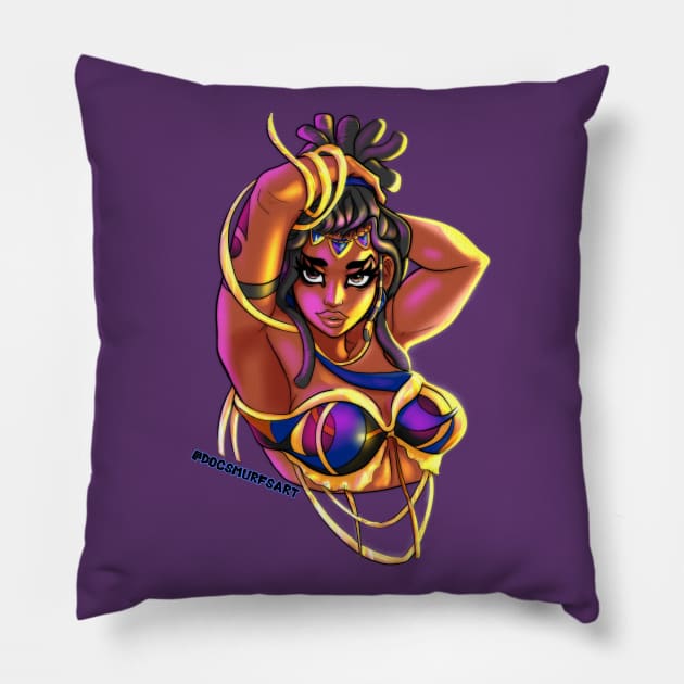 Amara the dancer Pillow by Docs Place