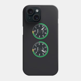 A-10 Warthog Cockpit Dials Phone Case