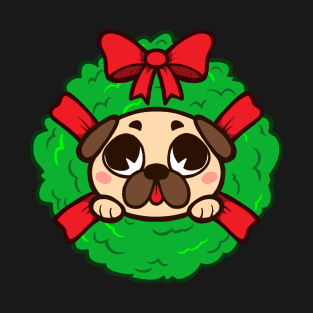 Pug Christmas Sweater T-Shirt