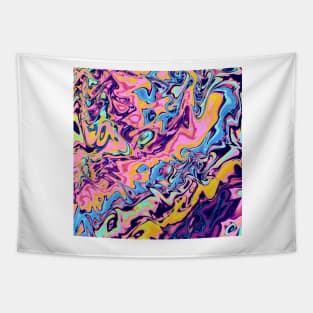 Summer zigzags Tapestry