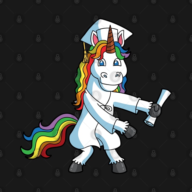 Class of 2019 Graduation Flossing Unicorn by E