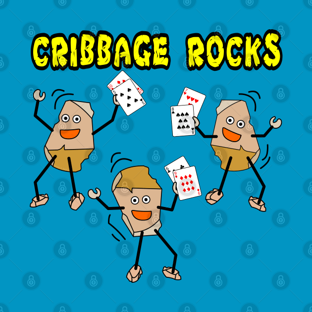 Cribbage Rocks by Barthol Graphics