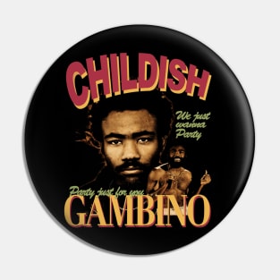 Childish Gambino Vintage Pin