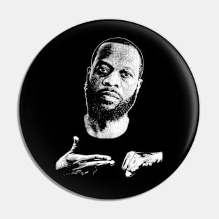 pras michel john Style Run The Jewels Pin