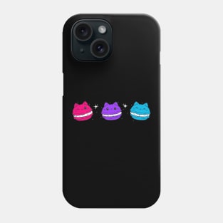 Androgynous Pride Flag Lgbtqia Cute Cat Kawaii Macaron Phone Case