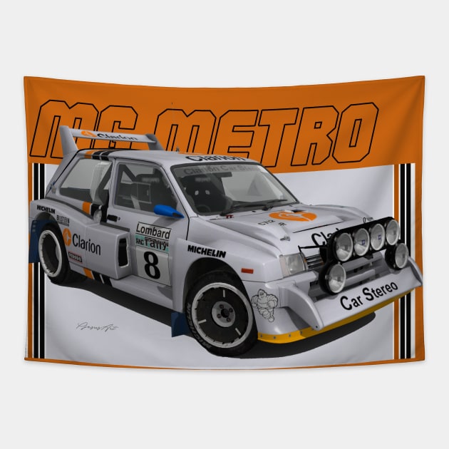 MG Metro Clarion Tapestry by PjesusArt