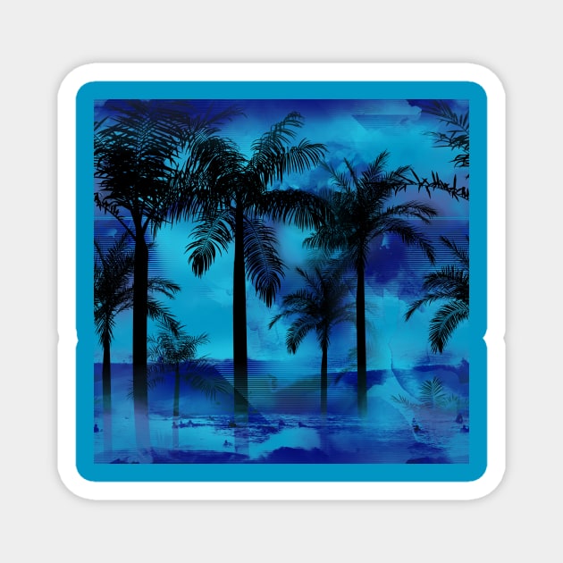 French Polynesian Beach Magnet by French Nik Naks