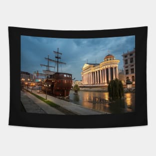 Skopje, Republic of North Macedonia Tapestry