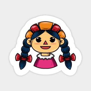 Mexican Doll Maria Magnet