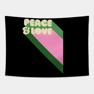 Peace and love Tapestry