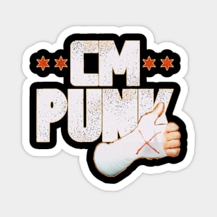 cm punk iconic symbol Magnet