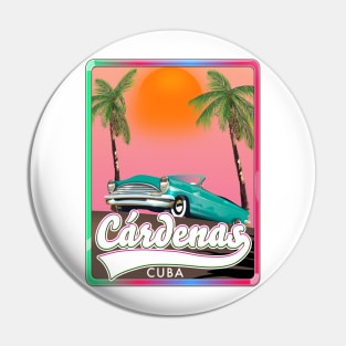 Cárdenas, Cuba Travel poster Pin
