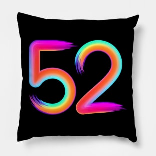 brushed 52 Pillow