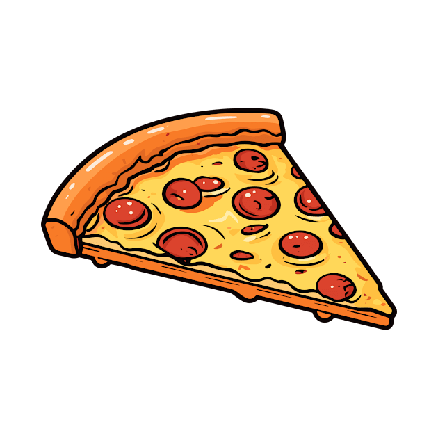 Just a Slice of Pizza by Mad Swell Designs