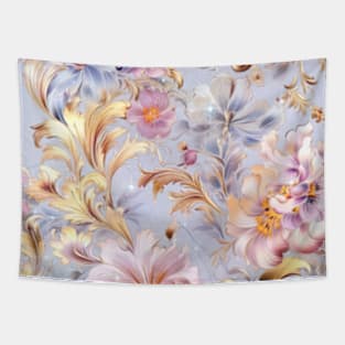 Flowers Art Blooming Pattern Tapestry