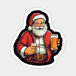 Santa's favorite drink Magnet