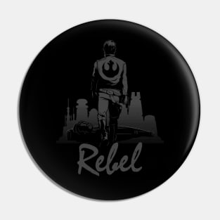 Rebel (Blackout Edition) Pin