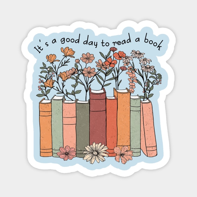 It's a good day to reading a book Magnet by MasutaroOracle