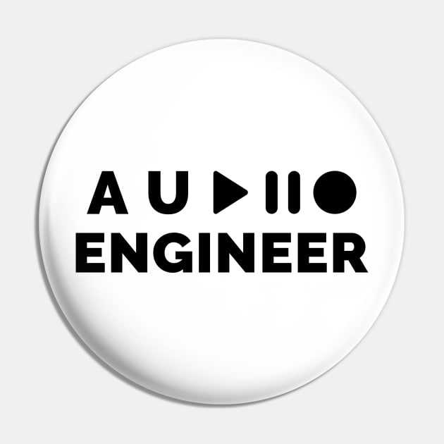 Audio Engineer Pin by Stellart