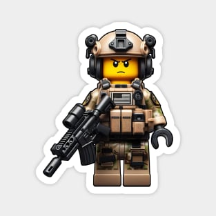 Tactical LEGO Magnet