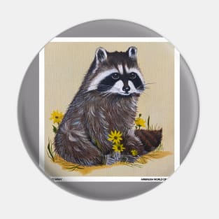 Racoon Pin