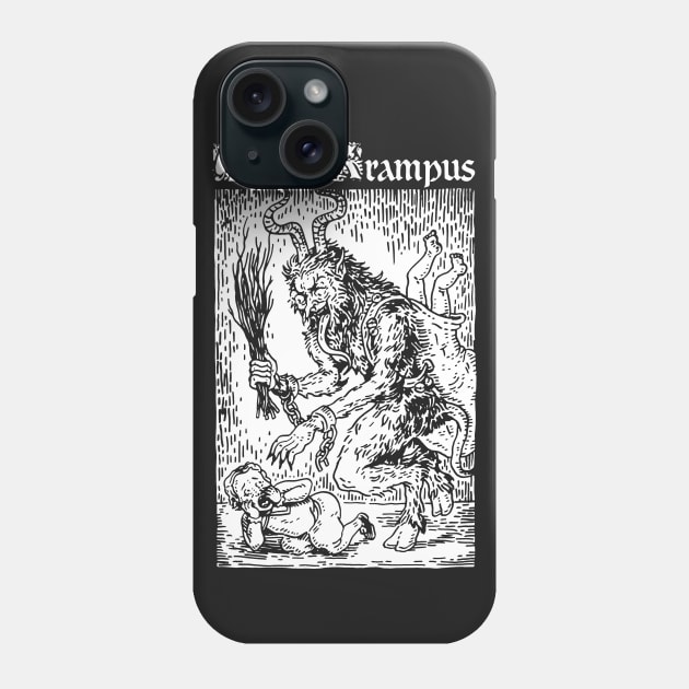 Merry Krampus Phone Case by SpencerFruhling